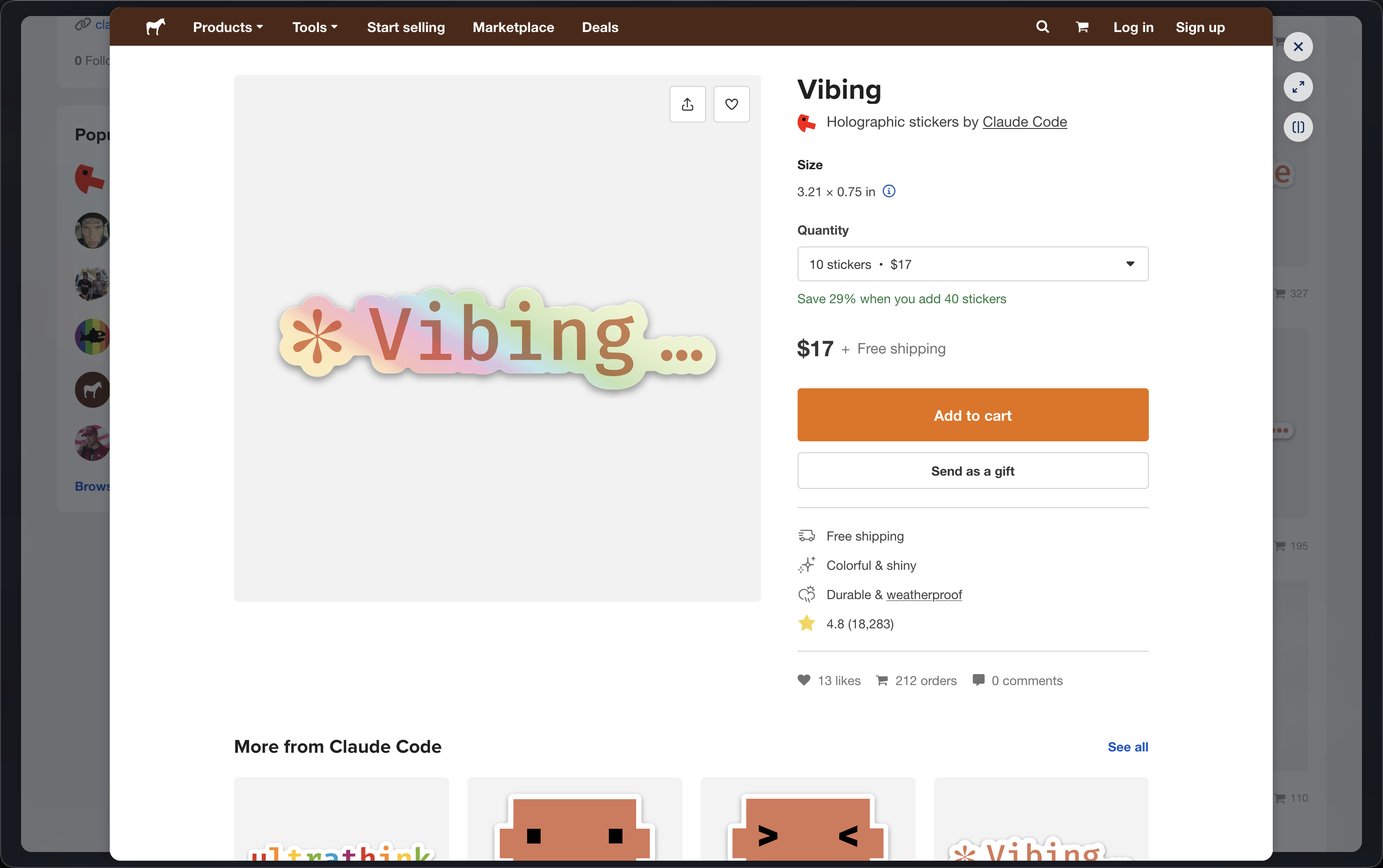 Zen BrowserのGlance機能